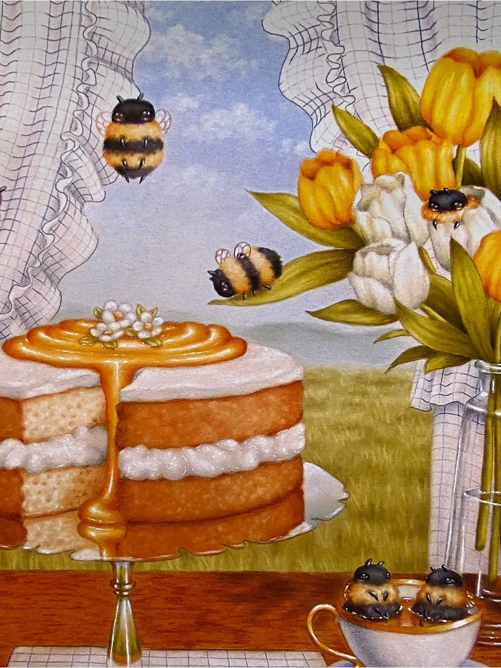 TrashKittyArt Bee Our Guest 11
